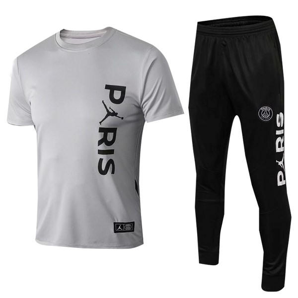 Entrenamiento Paris Saint Germain JORDAN Conjunto Completo 2018-2019 Gris